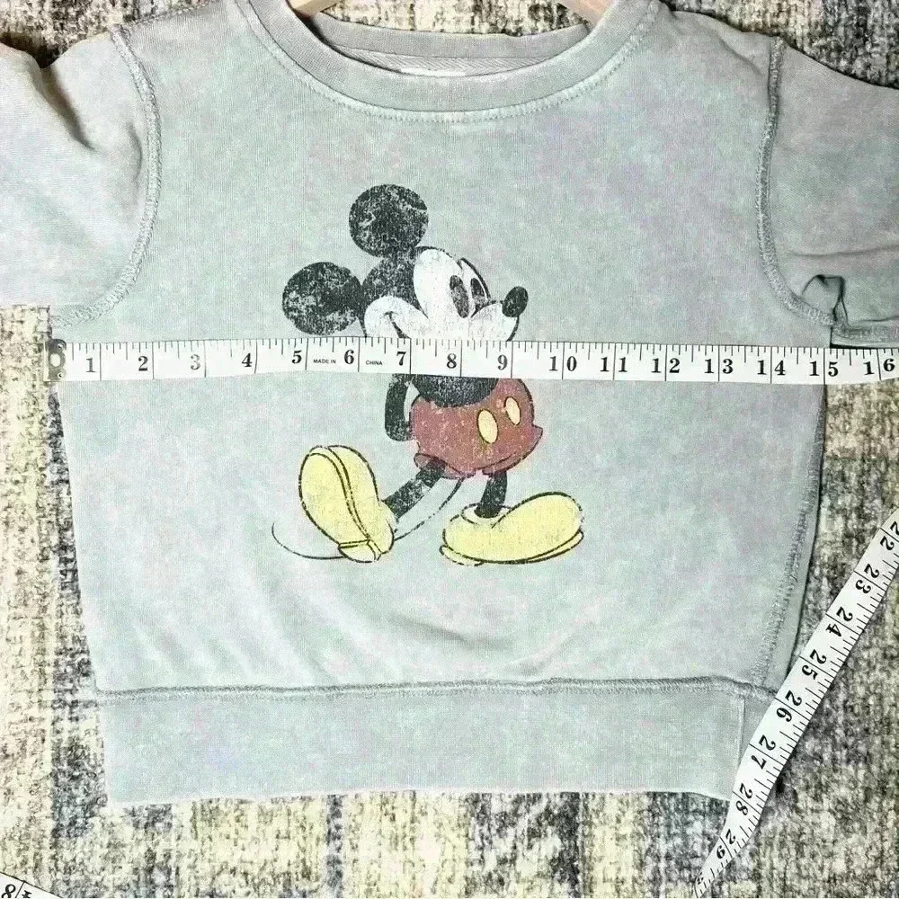 Disney Kids Mickey Mouse Pullover Sweatshirt Size 4 - Picture 12 of 13